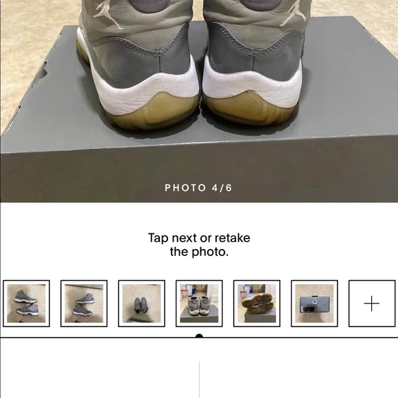 Air Jordan 11 Cool Grey - Picture 5 of 6